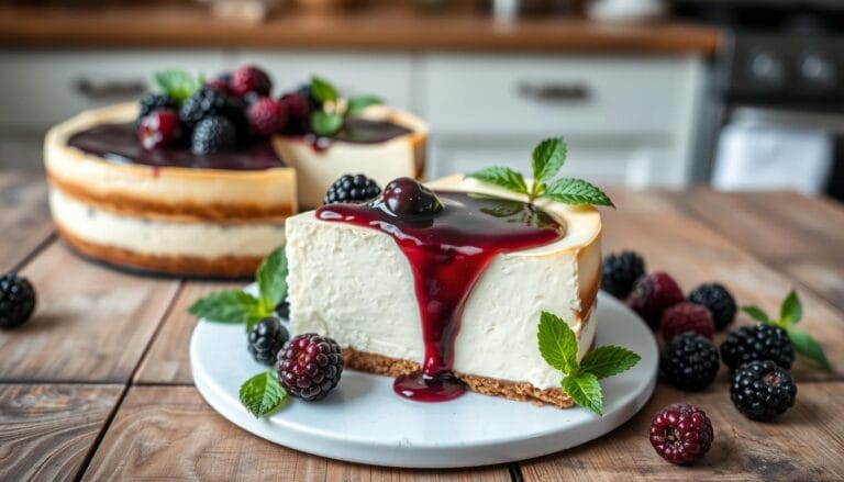 blackberry cheesecake