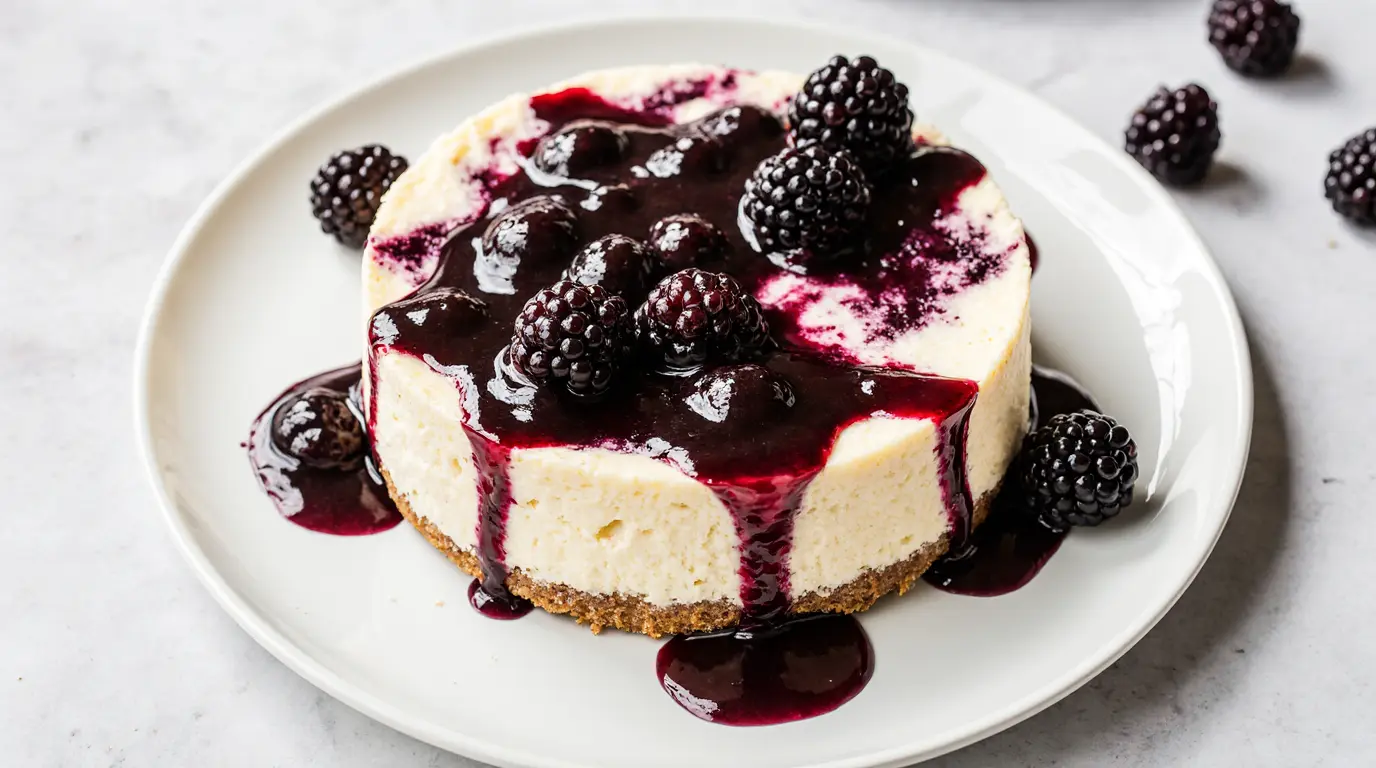 blackberry cheesecake