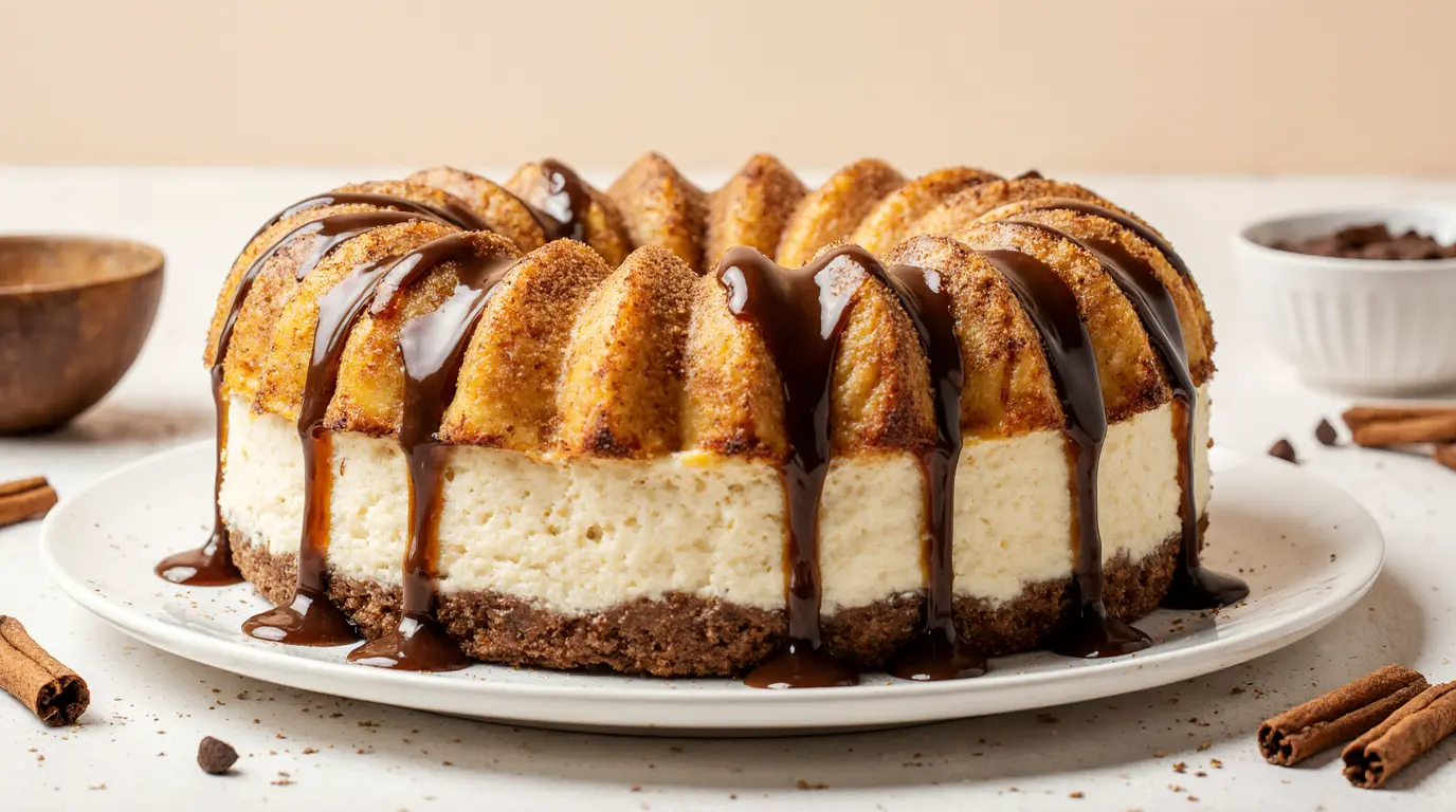 churro cheesecake