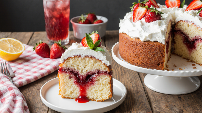 strawberry poke cake recipe