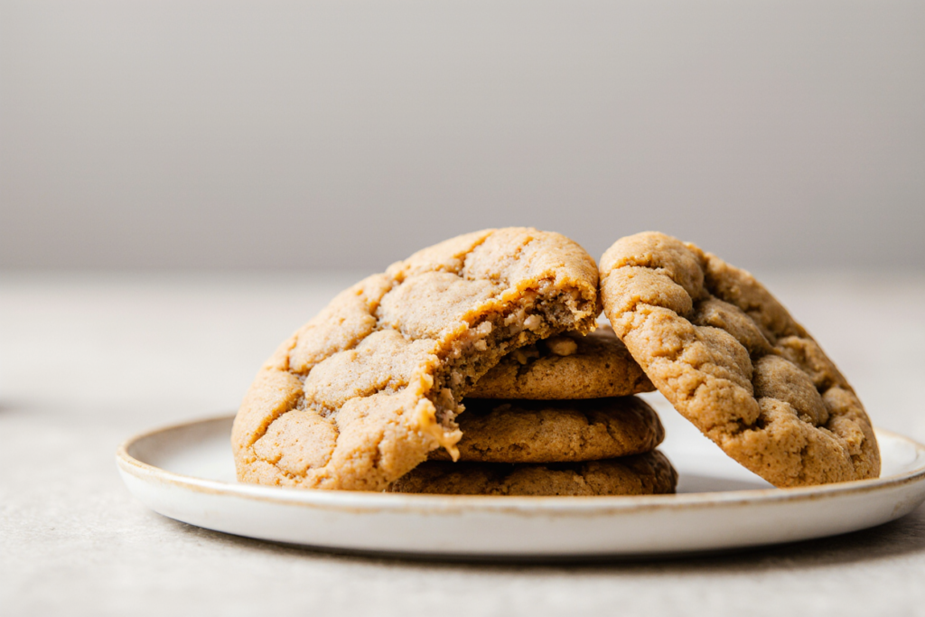 peanut butter protein cookies