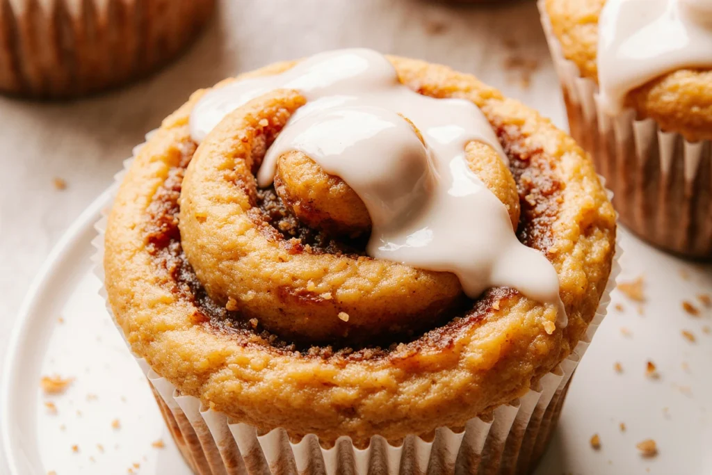 cinnamon roll muffins