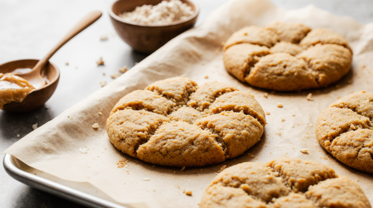 peanut butter protein cookies