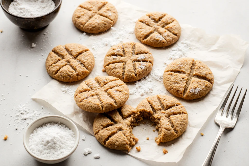 Peanut Butter Cookies no Brown Sugar