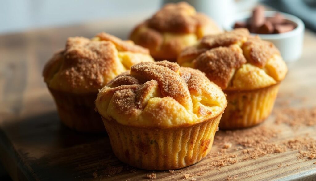 Cinnamon Sugar French Toast Muffins