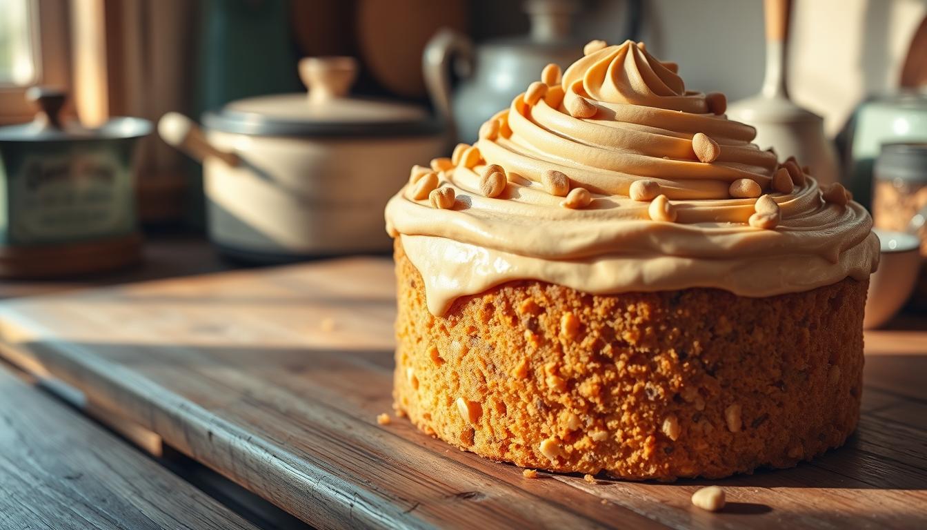 Old-Fashioned Peanut Butter Cake