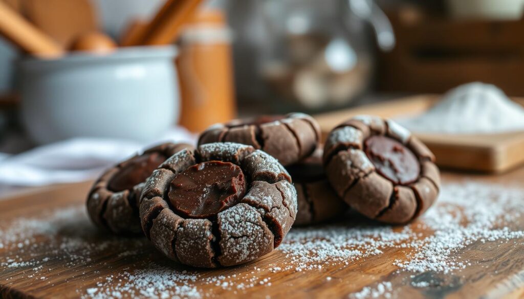 fudgy mini cookies​