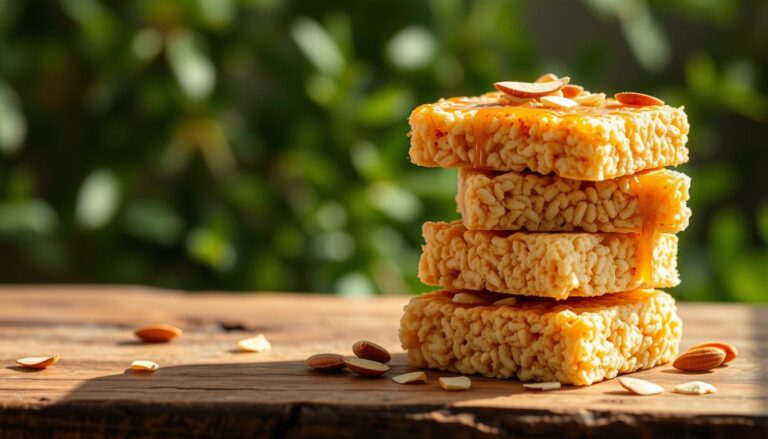 healthy rice crispy cakes​