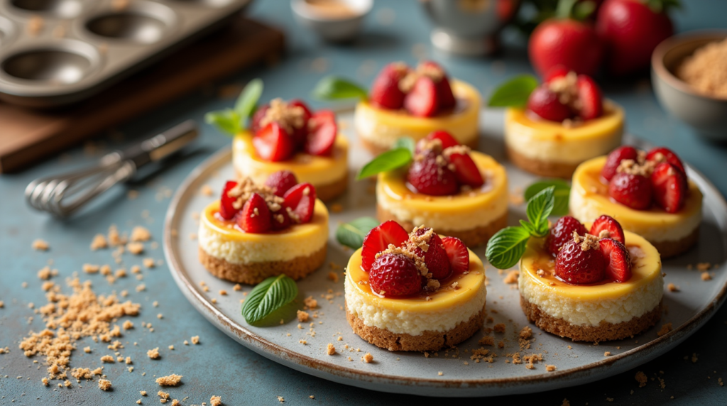 mini cheesecake pan Mini Cheesecakes