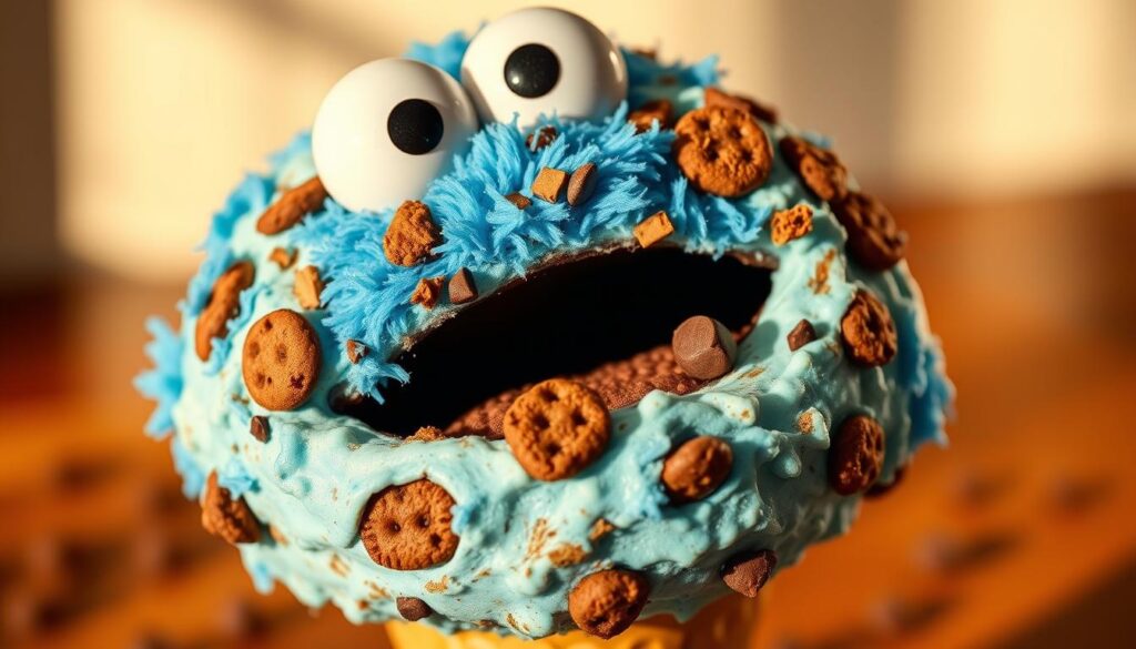 no-churn cookie monster ice cream no-churn cookie monster ice cream