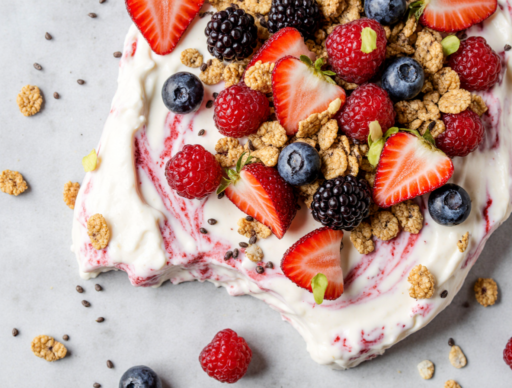 Frozen Yogurt Bark