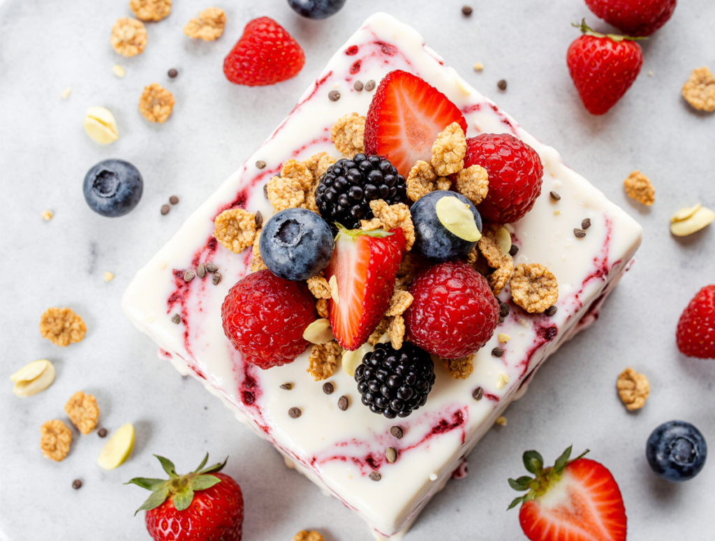 Frozen Yogurt Bark