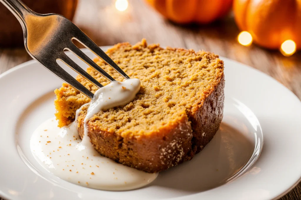 pumpkin spice pound cake from cake mix