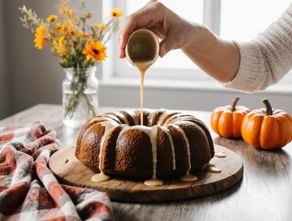pumpkin spice pound cake from cake mix