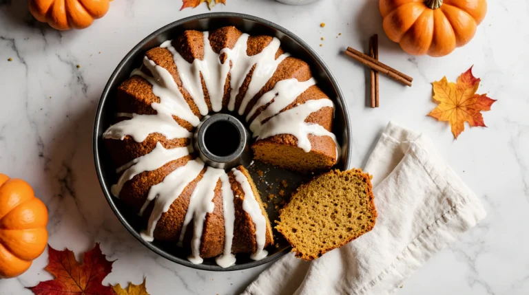 pumpkin spice pound cake from cake mix