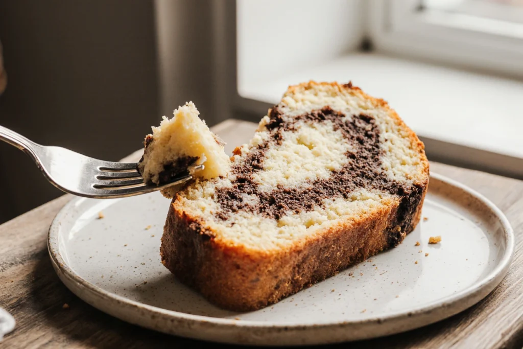 marble pound cake