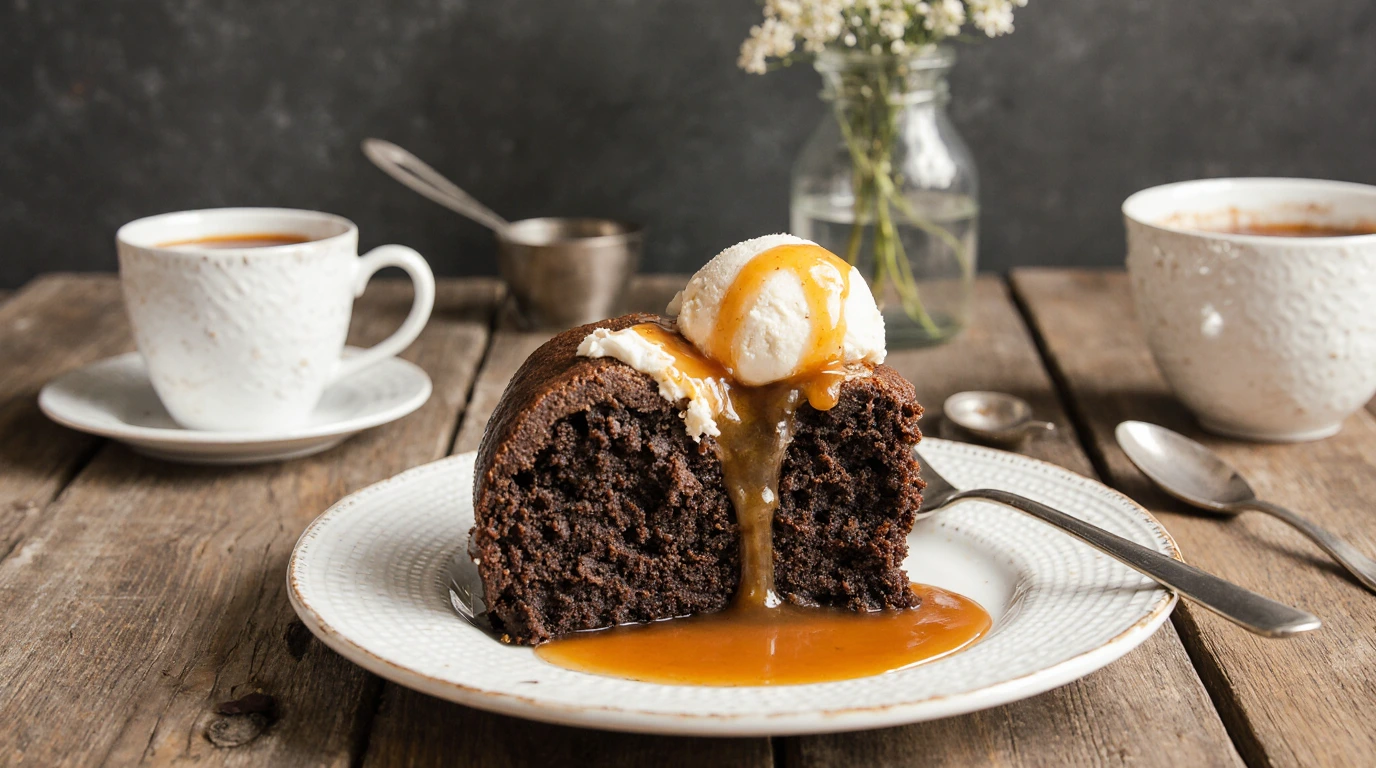 Chocolate Caramel Dump Cake