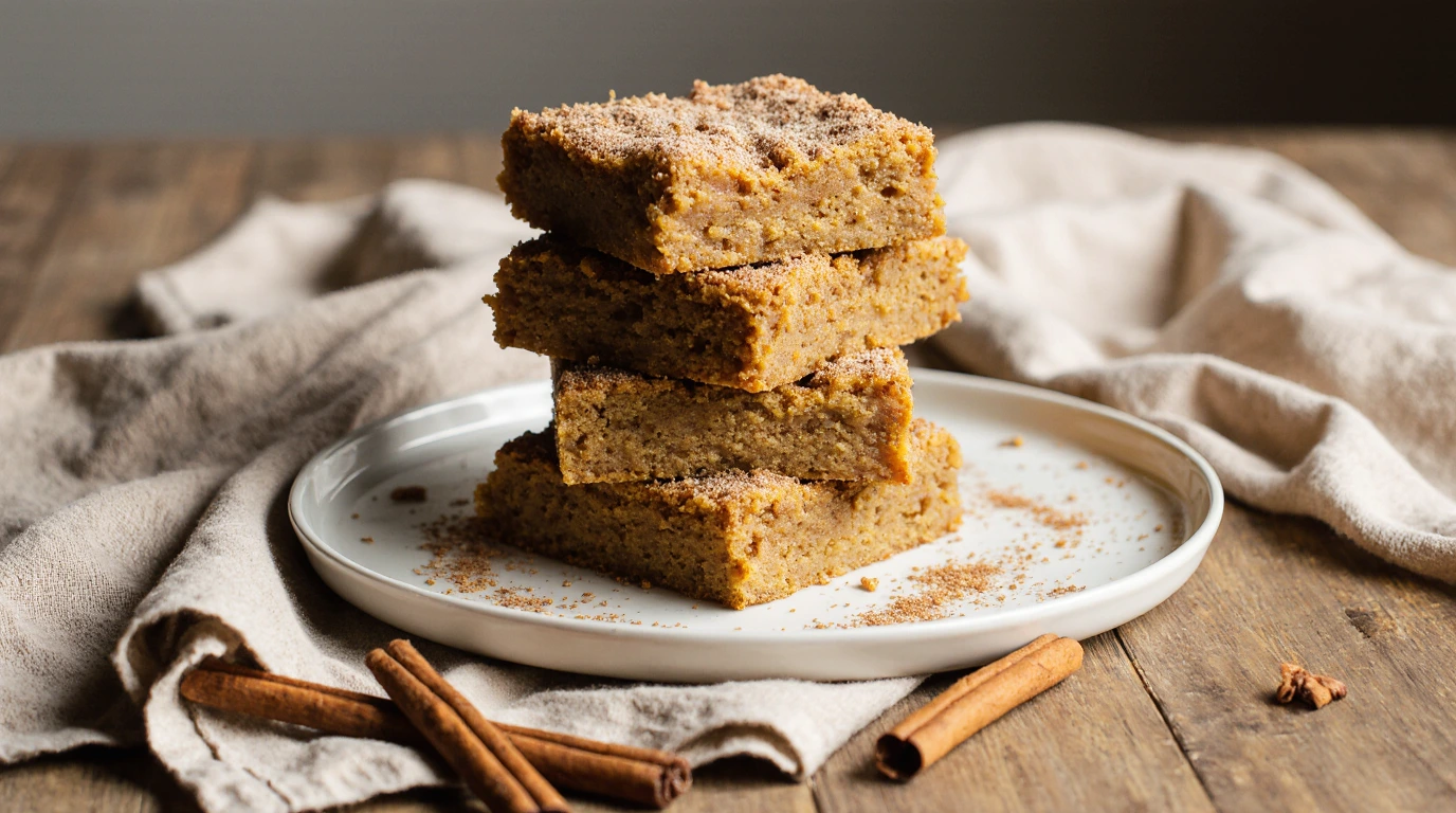 cinnamon sugar blondies