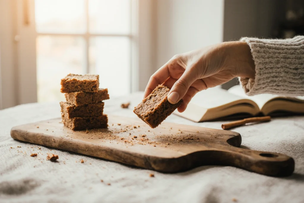 cinnamon sugar blondies