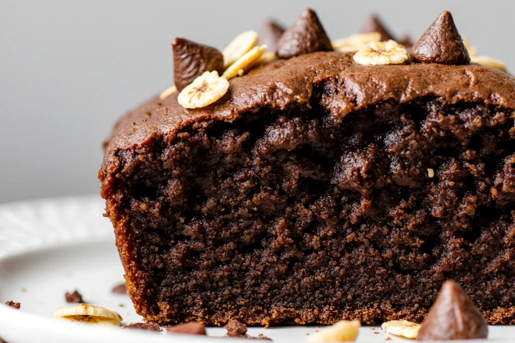 flourless chocolate banana cake