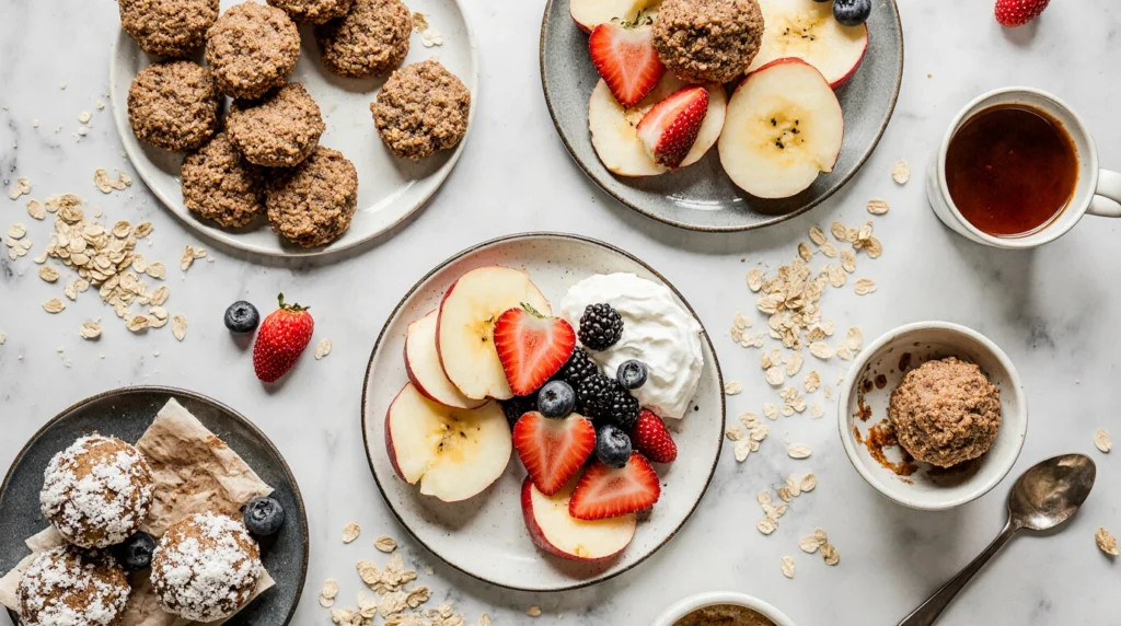 3 ingredient healthy snacks