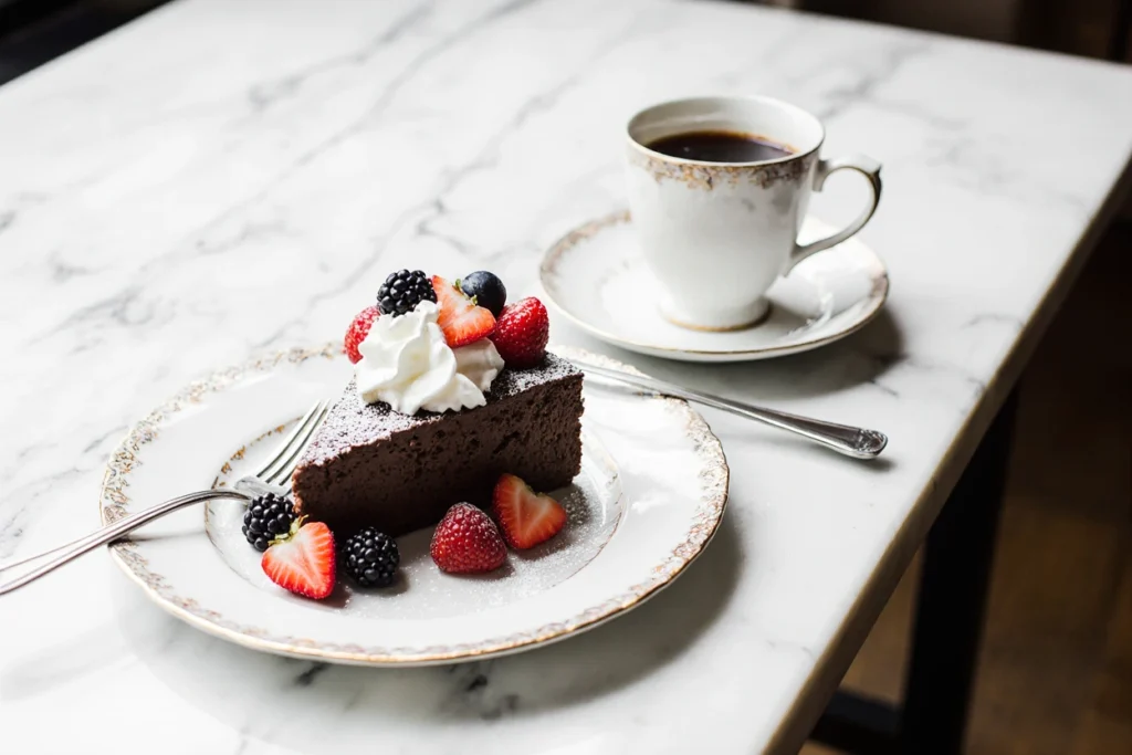 flourless chocolate mousse cake