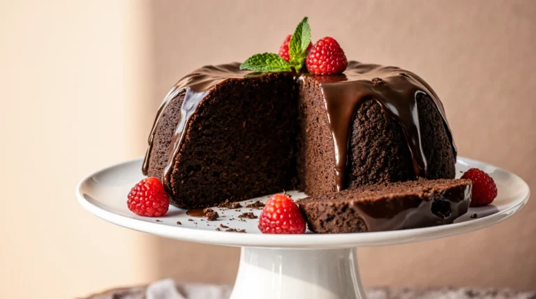 chocolate sour cream pound cake