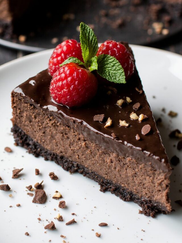 Easy Gnom Gnom No-Bake Chocolate Cheesecake Recipe