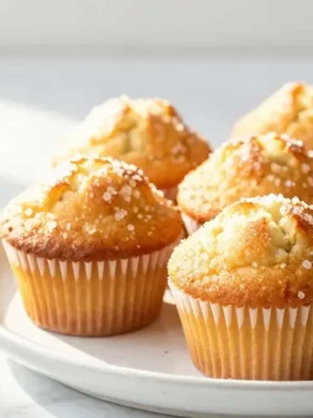 easy classic vanilla muffins