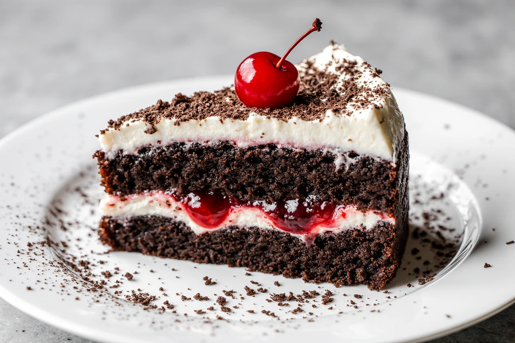 easy black forest cake recipe with cake mix