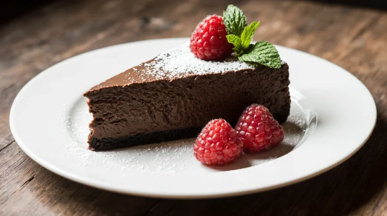 flourless chocolate mousse cake