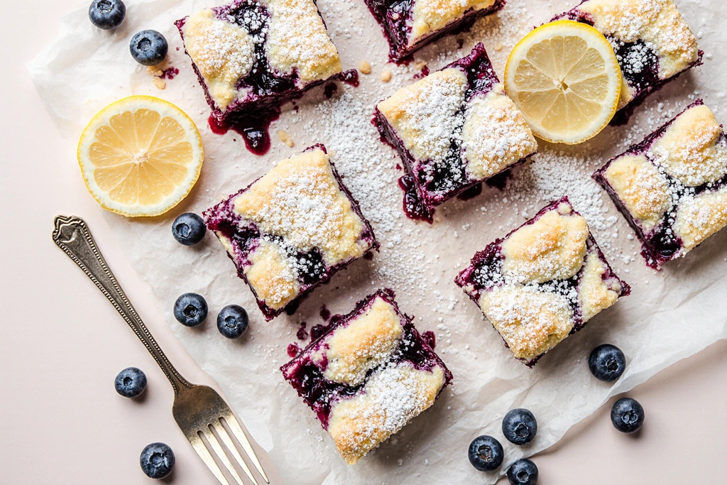 blueberry cheesecake crumb bars
