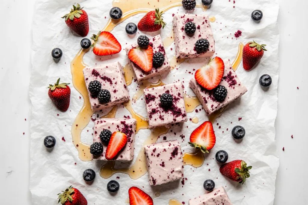 frozen greek yogurt bark