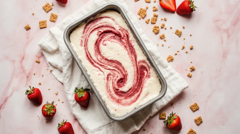 cheesecake strawberry ice cream