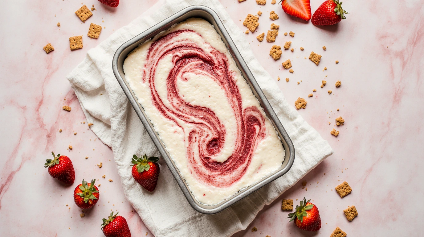 cheesecake strawberry ice cream