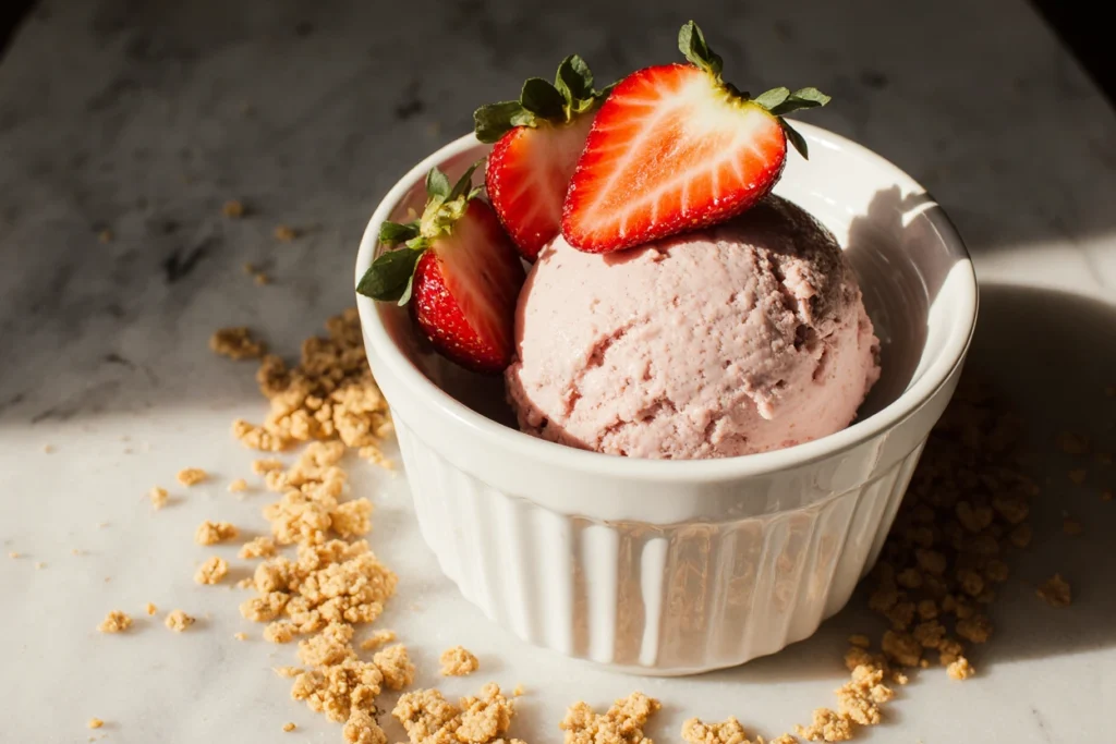 cheesecake strawberry ice cream