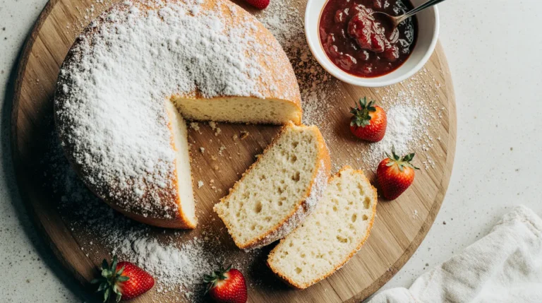 vanilla sponge cake
