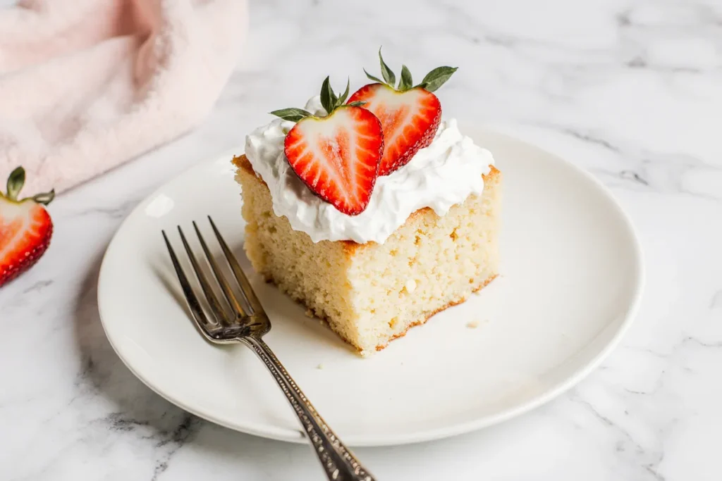vanilla sponge cake