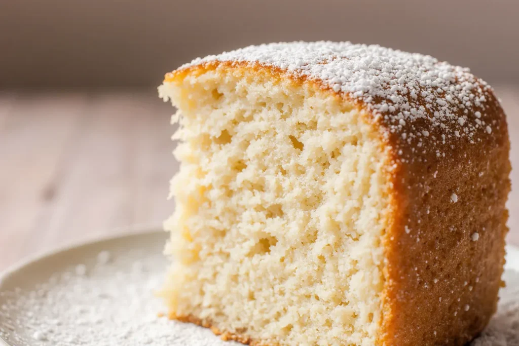 vanilla sponge cake