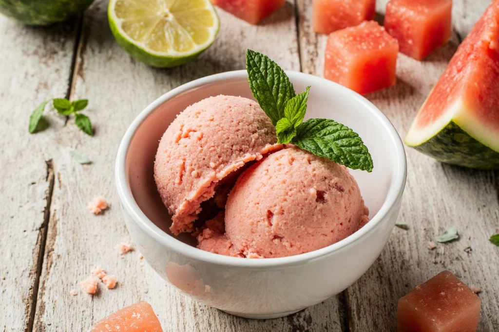 watermelon sorbet recipe